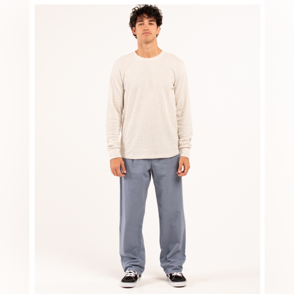 RSQ | Tilly's | Men's Baggy Chino Pants | Dusty Blue | 30x30 | NWT - Picture 3 of 12
